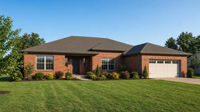 Brick ranch-style home in the Oklahoma City metro
